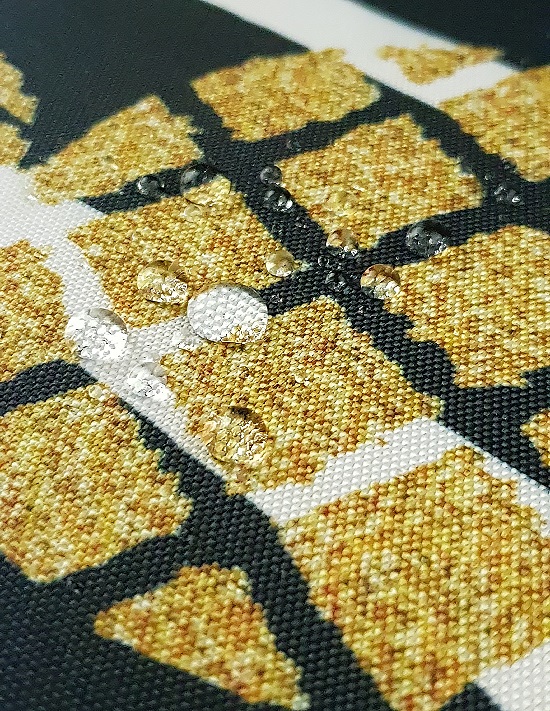 Уличный дралон печатный GARDI ANANASY 01 в магазинеToptextil Україна