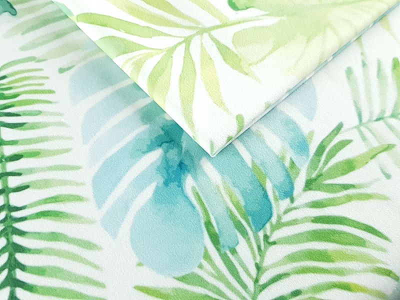 Принтованный велюр SOFT MONSTERA 01 Купить