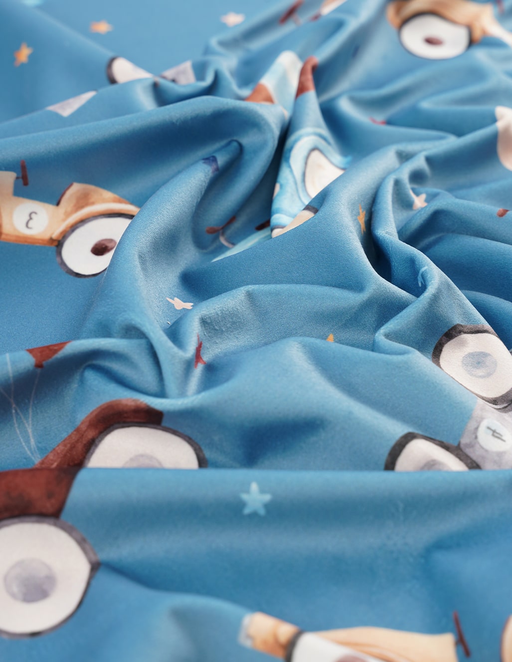 Принтованный велюр WONDER AUTA 02 в магазинеToptextil Україна