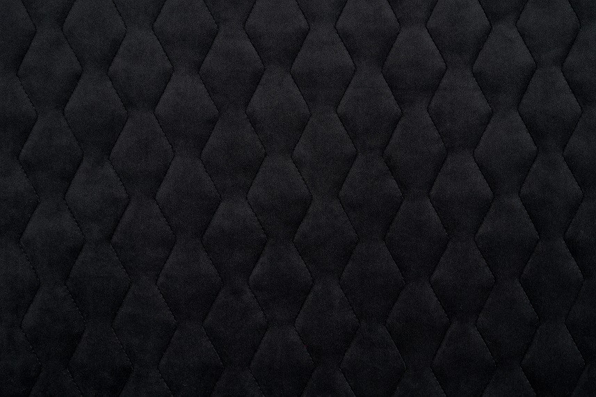 Ткань мебельная Велюр стеганый Magic Velvet 3D 2219/P128/O100 Черный Купить