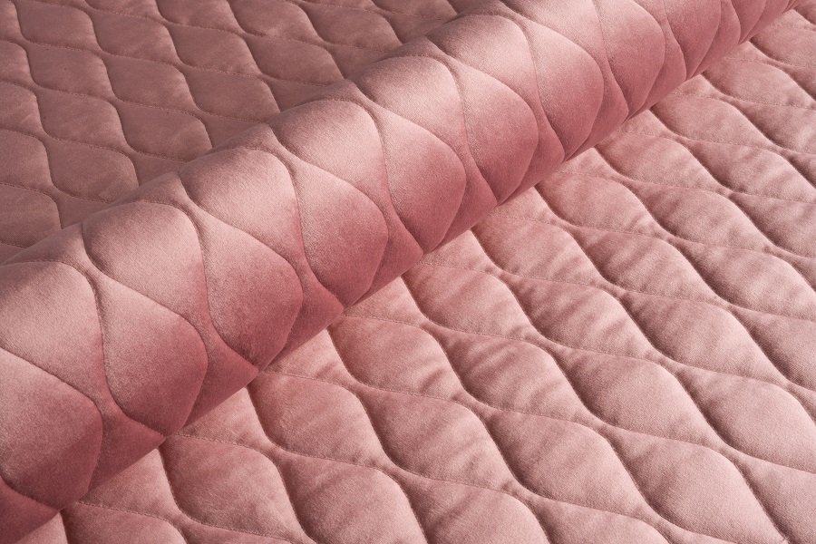 Тканина меблева Велюр стьобаний Magic Velvet 3D 2258/P117/O100 Пудровий