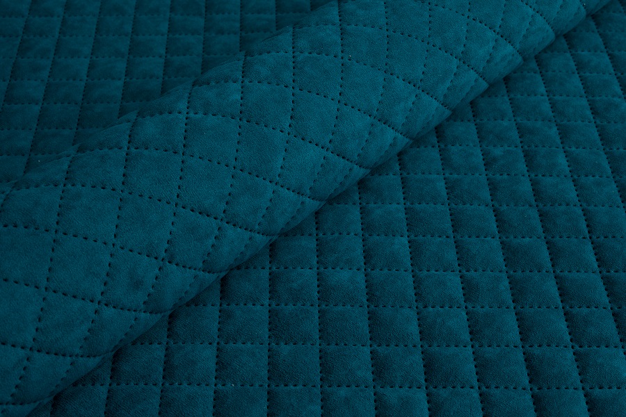 Велюр стьобаний Uttario Velvet 3D 2953/U3/O100 Синій