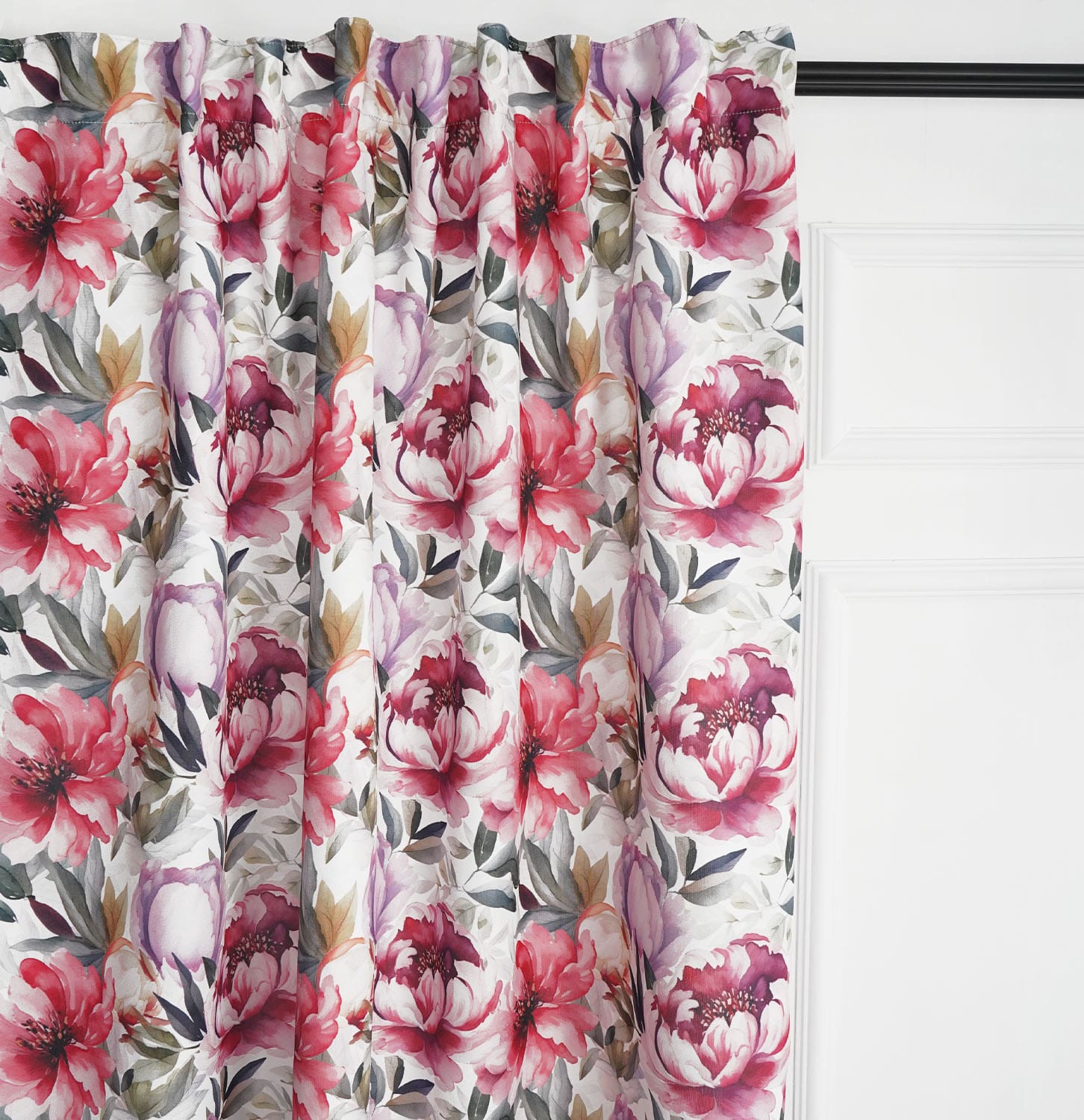 Принтована рогожка DECOR PIWONIE 06 в Toptextil Україна