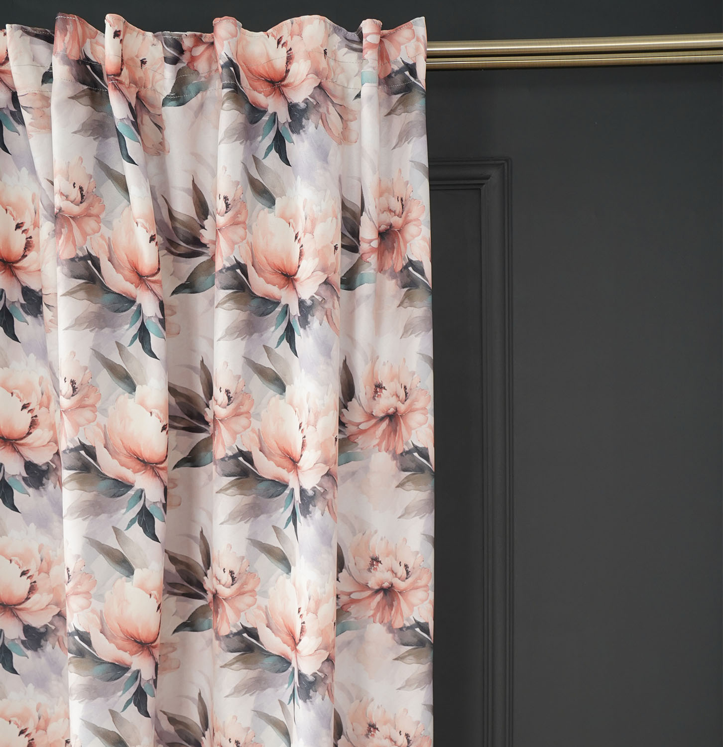 Принтована рогожка DECOR PIWONIE 07 в Toptextil Україна
