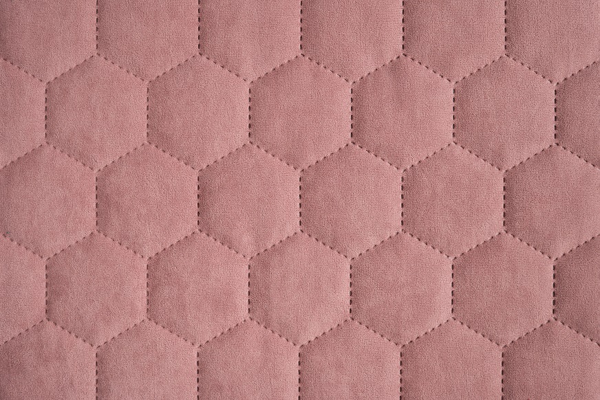 Велюр стеганый Uttario Velvet 3D 2955/U5/O100 Пудровый Купить