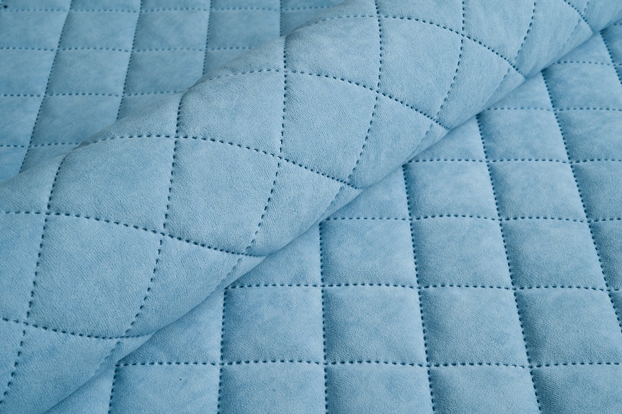Велюр стеганый Uttario Velvet 3D 2960/U1/O100 Голубой