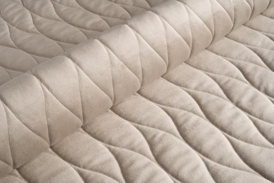 Ткань мебельная Велюр стеганый Magic Velvet 3D 2210/P115/O100 Кофейный
