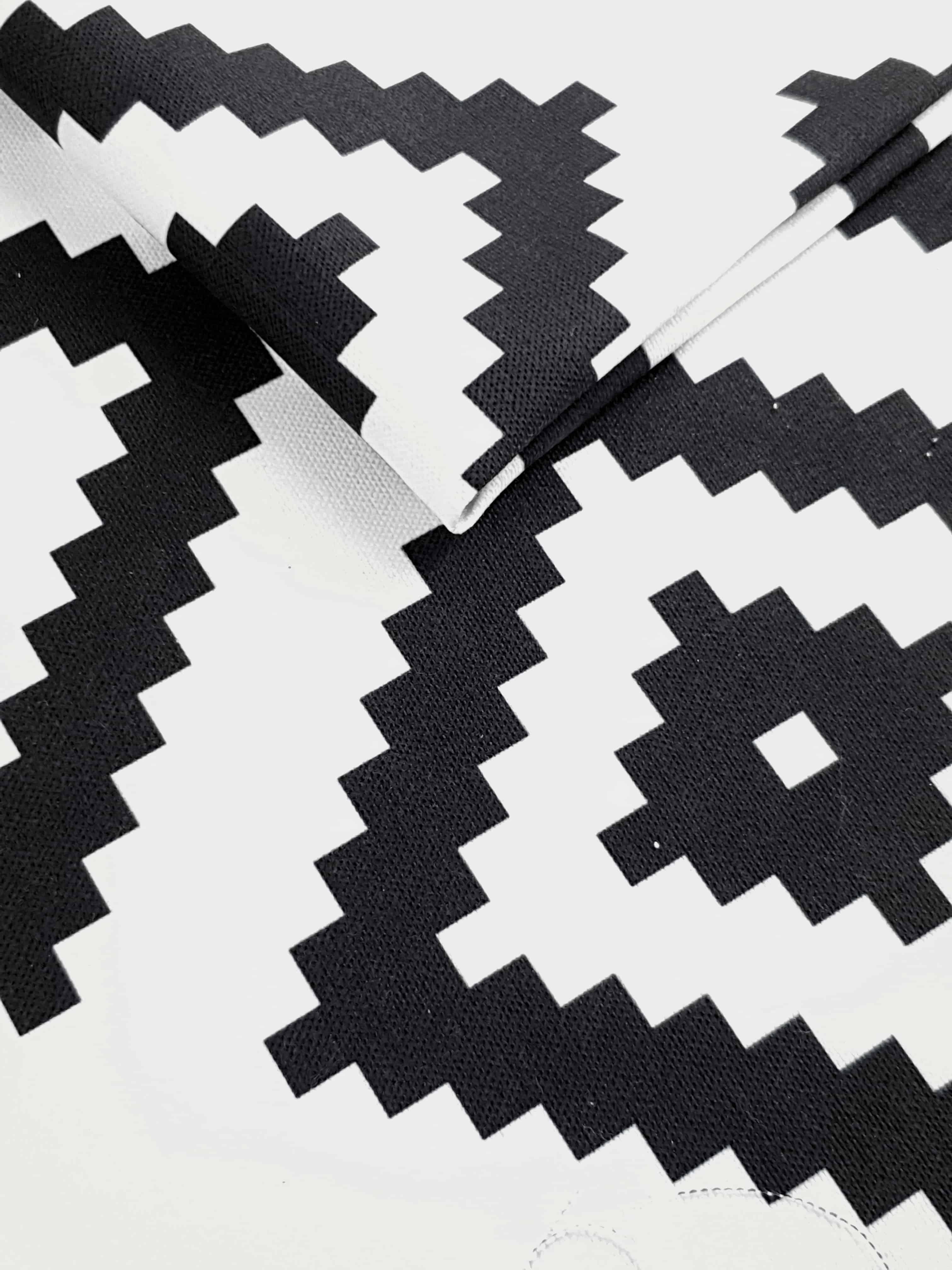 Принтованный велюр WONDER ETNO PIXEL DUŻY 01 в магазинеToptextil Україна