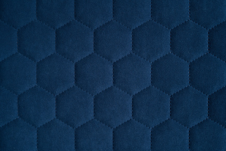 Велюр стьобаний Uttario Velvet 3D 2967/U5/O100 Темно-Блакитний Купити