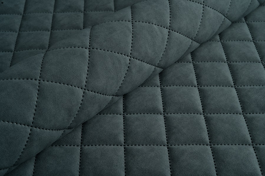 Велюр стьобаний Uttario Velvet 3D 2970/U1/O100 Темно-Сірий