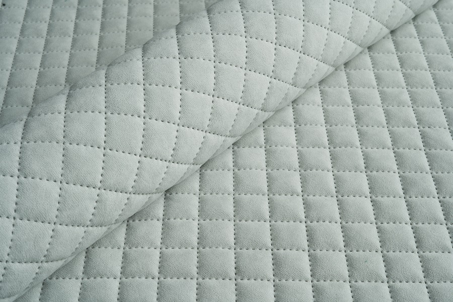 Велюр стьобаний Uttario Velvet 3D 2973/U3/O100 Світло-Сірий