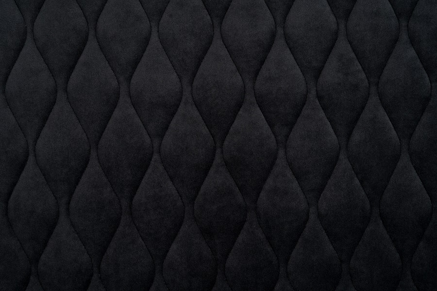 Ткань мебельная Велюр стеганый Magic Velvet 3D 2219/P117/O100 Черный Купить